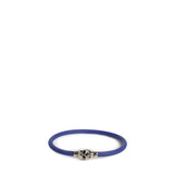 Bracciale Skull in gomma 705846 1AAIK4520 ALEXANDER McQUEEN 