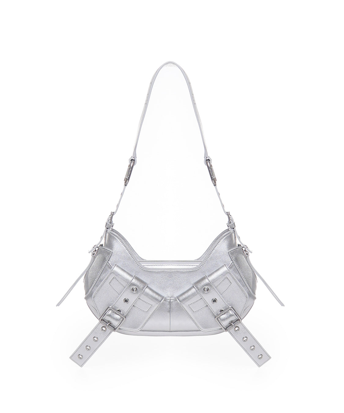 Borsa a spalla Y2K.001 FBBP70001LAM -ARGENTO/NICKEL BIASIA 