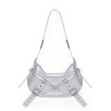 Borsa a spalla Y2K.001 FBBP70001LAM -ARGENTO/NICKEL BIASIA 