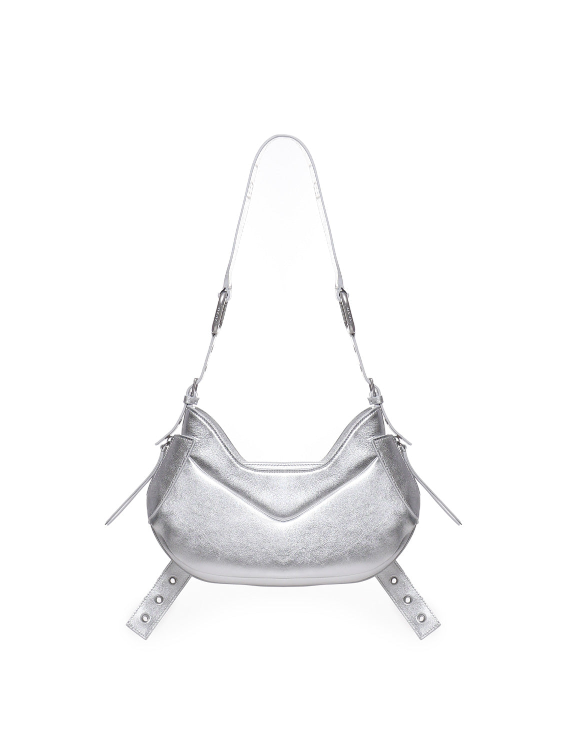 Borsa a spalla Y2K.001 FBBP70001LAM -ARGENTO/NICKEL BIASIA 