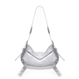 Borsa a spalla Y2K.001 FBBP70001LAM -ARGENTO/NICKEL BIASIA 
