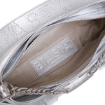 Borsa a spalla y2k001 in pelle FBBP70001MET -ARGENTO/NICKEL BIASIA 