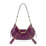 Borsa a spalla Y2K.001<BR/> FBBP70001WSH -UVA/ORO BIASIA 