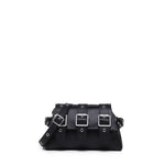 Borsa a tracolla y2k008 in pelle bovina FBBP70008NAP -NERO/NICKEL BIASIA 