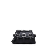 Borsa a tracolla y2k008 in pelle bovina FBBP70008NAP -NERO/NICKEL BIASIA 