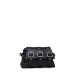 Borsa a tracolla y2k008 in pelle bovina FBBP70008NAP -NERO/NICKEL BIASIA 