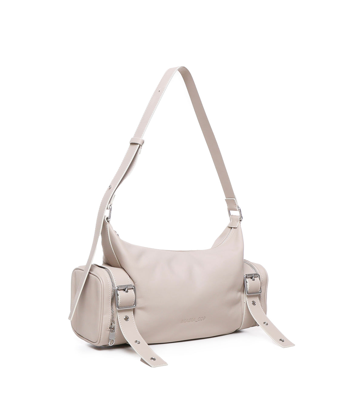 Borsa a spalla y2k009 FBBP70009NAP -SABBIA/NICKEL BIASIA 