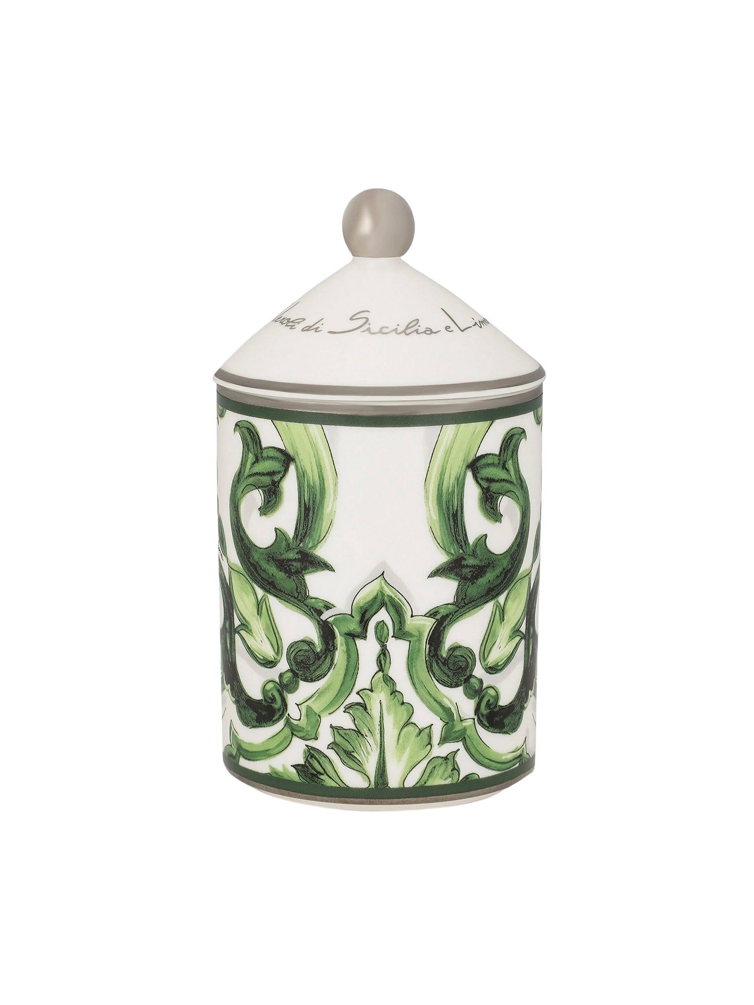 Candela Profumata in porcellana - Neroli di Sicilia e Limoni<BR/> TCC113 TCAHZUV006 DOLCE & GABBANA HOME 