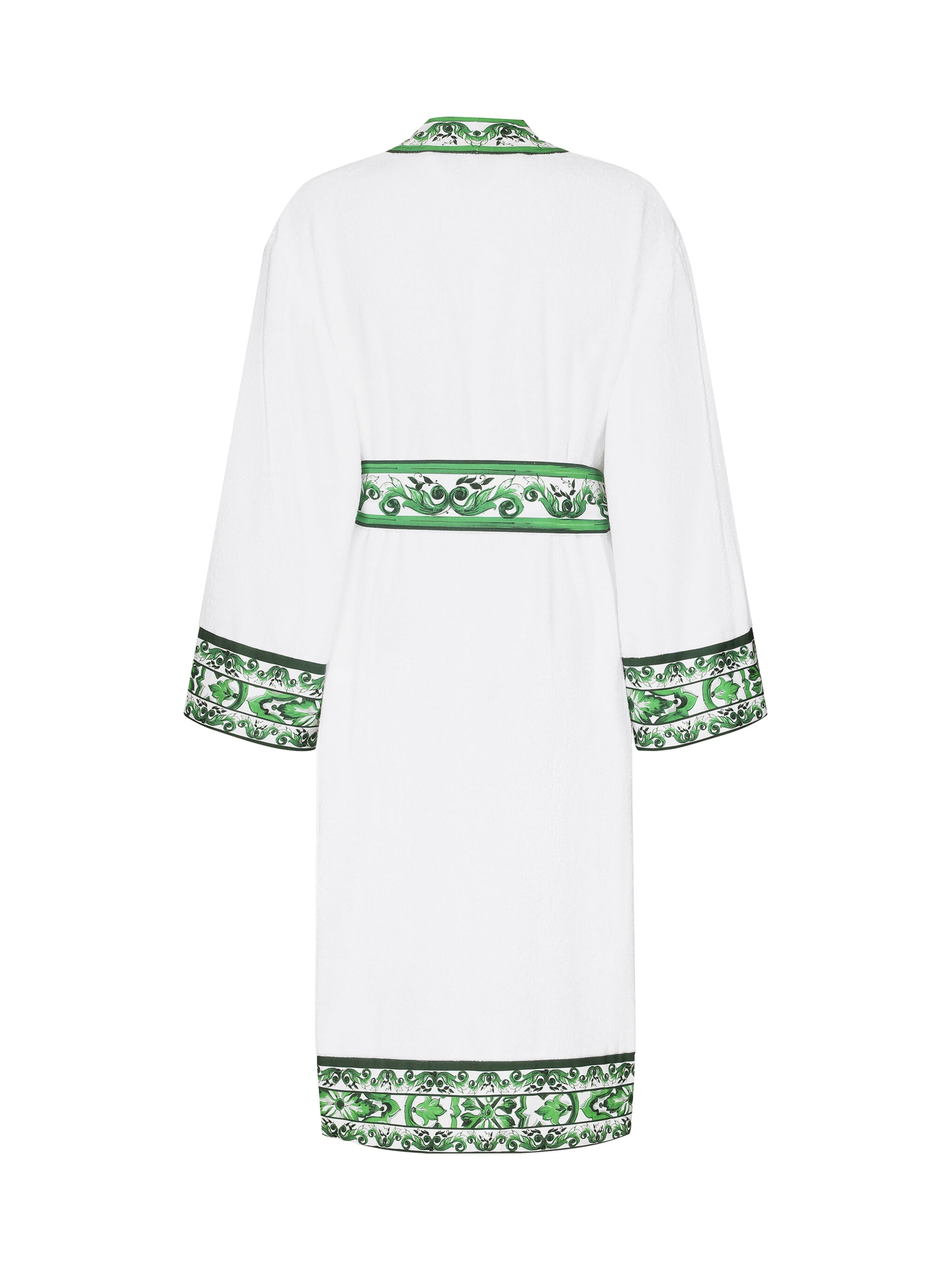 Accappatoio in cotone Maiolica TCF010 TCAGNUV024 DOLCE & GABBANA HOME 