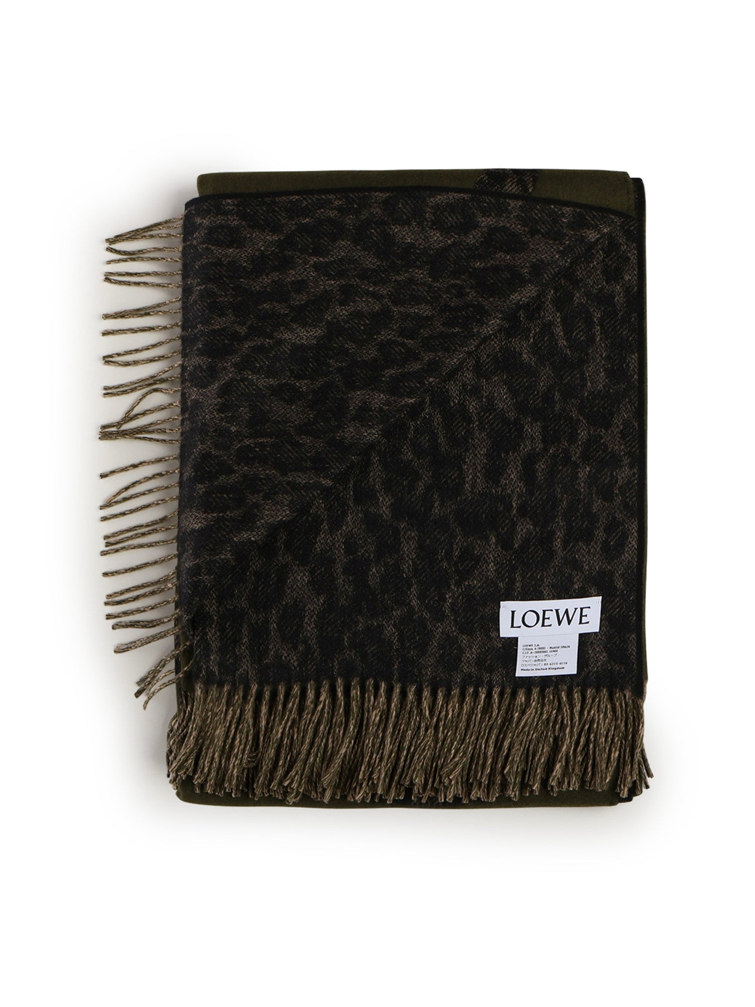 Coperta in lana e cashmere TSF2HM1W03 3948 LOEWE 