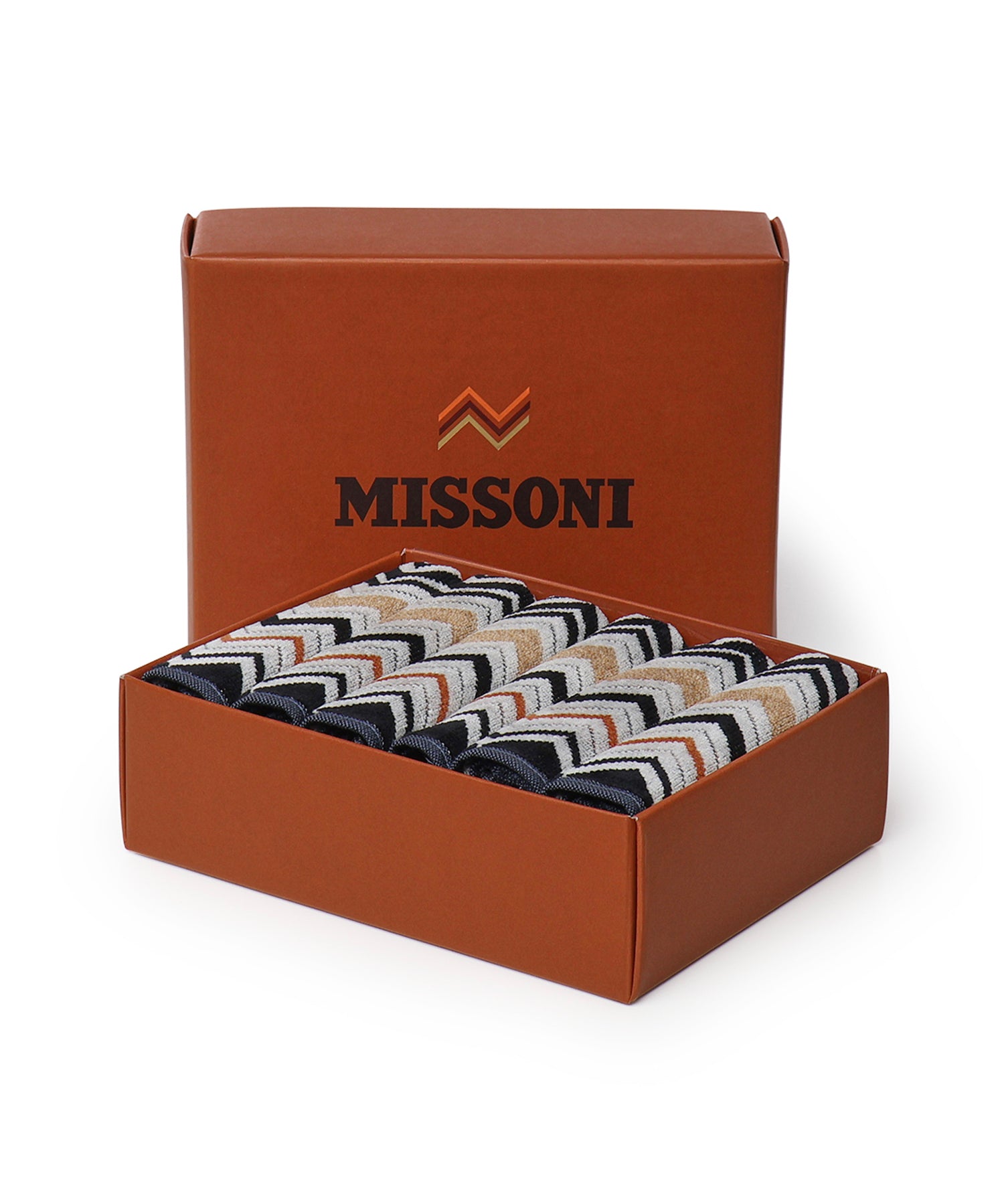 Set di 2 asciugamani Bernard con motivo a zigzag 1B3SP99860 160 MISSONI HOME 