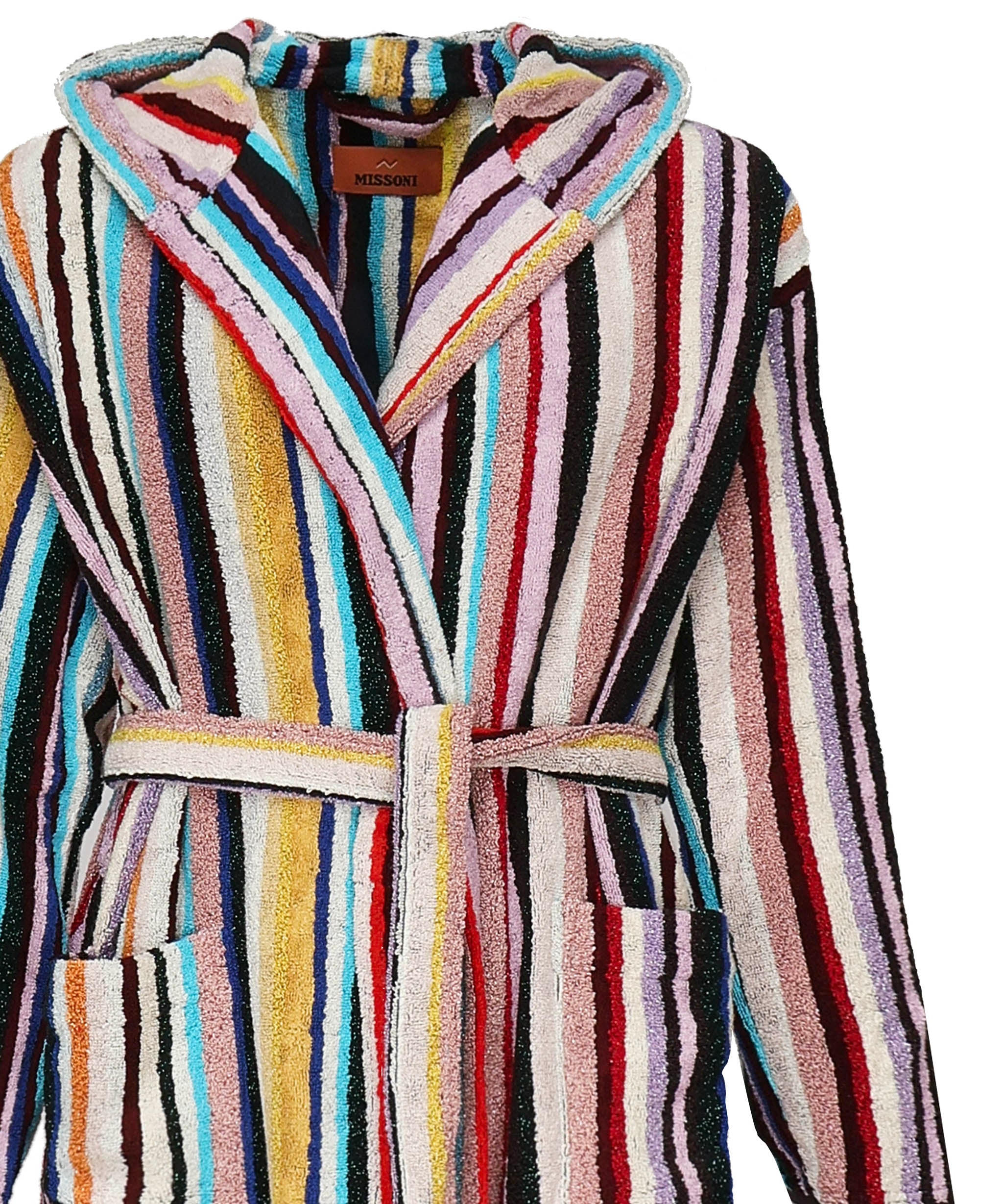 Accappatoio Chandler in spugna di cotone 1C3AC99758 100 MISSONI HOME 