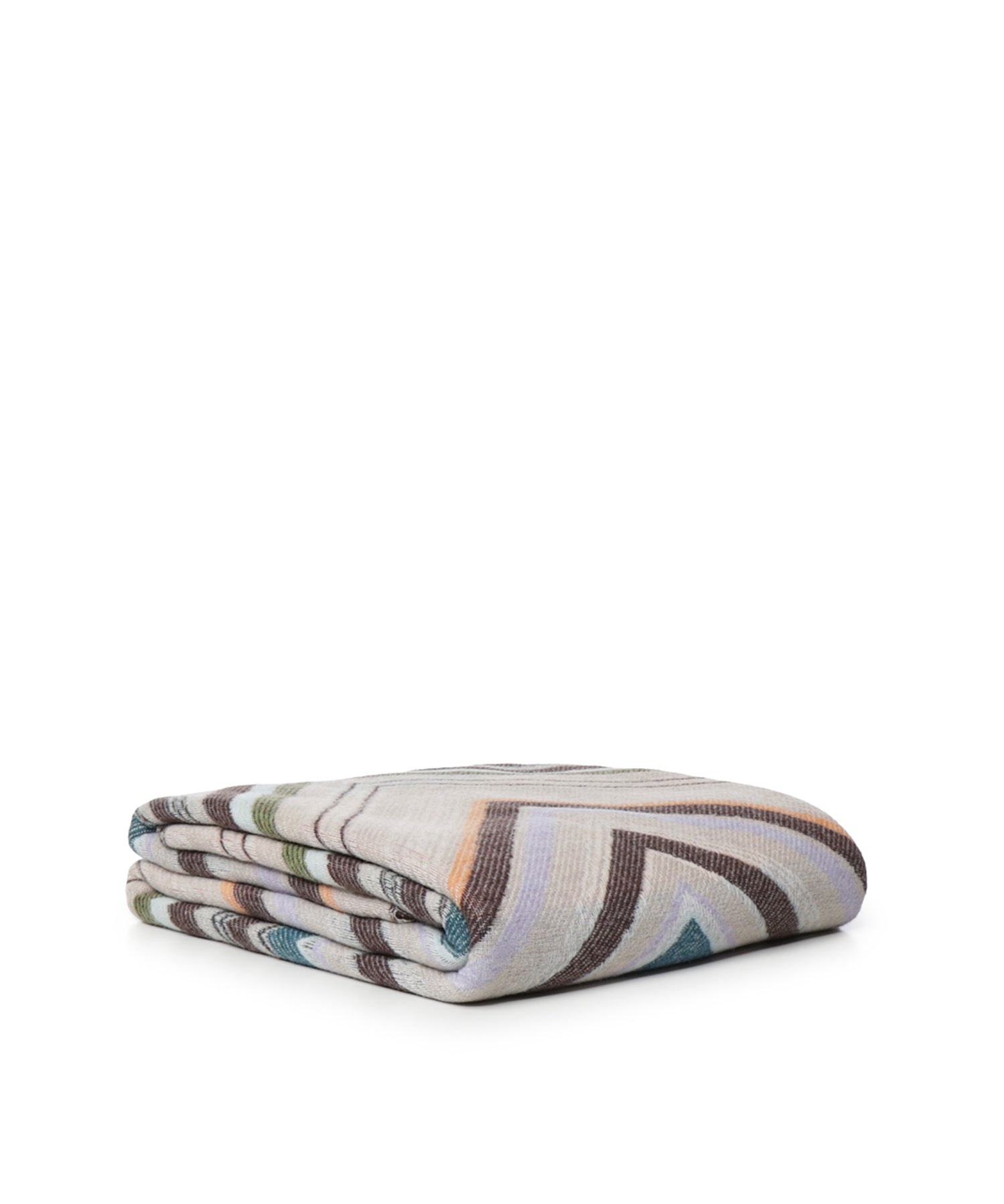 Plaid Chevron in misto lana 1D3PL99005 138 MISSONI HOME 