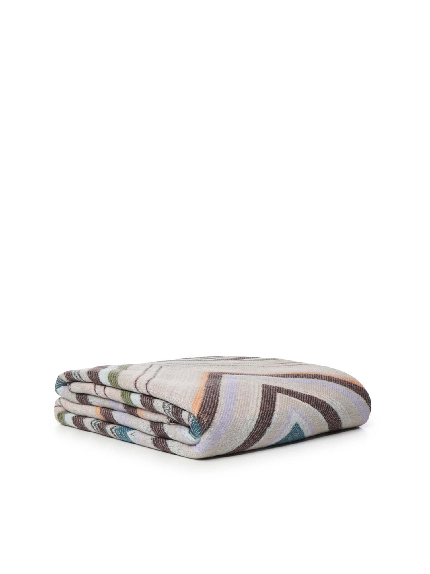 Plaid Chevron in misto lana 1D3PL99005 138 MISSONI HOME 