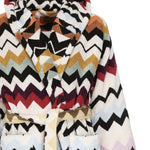 Accappatoio con cappuccio Murrina 1E3AC99101 100 MISSONI HOME 