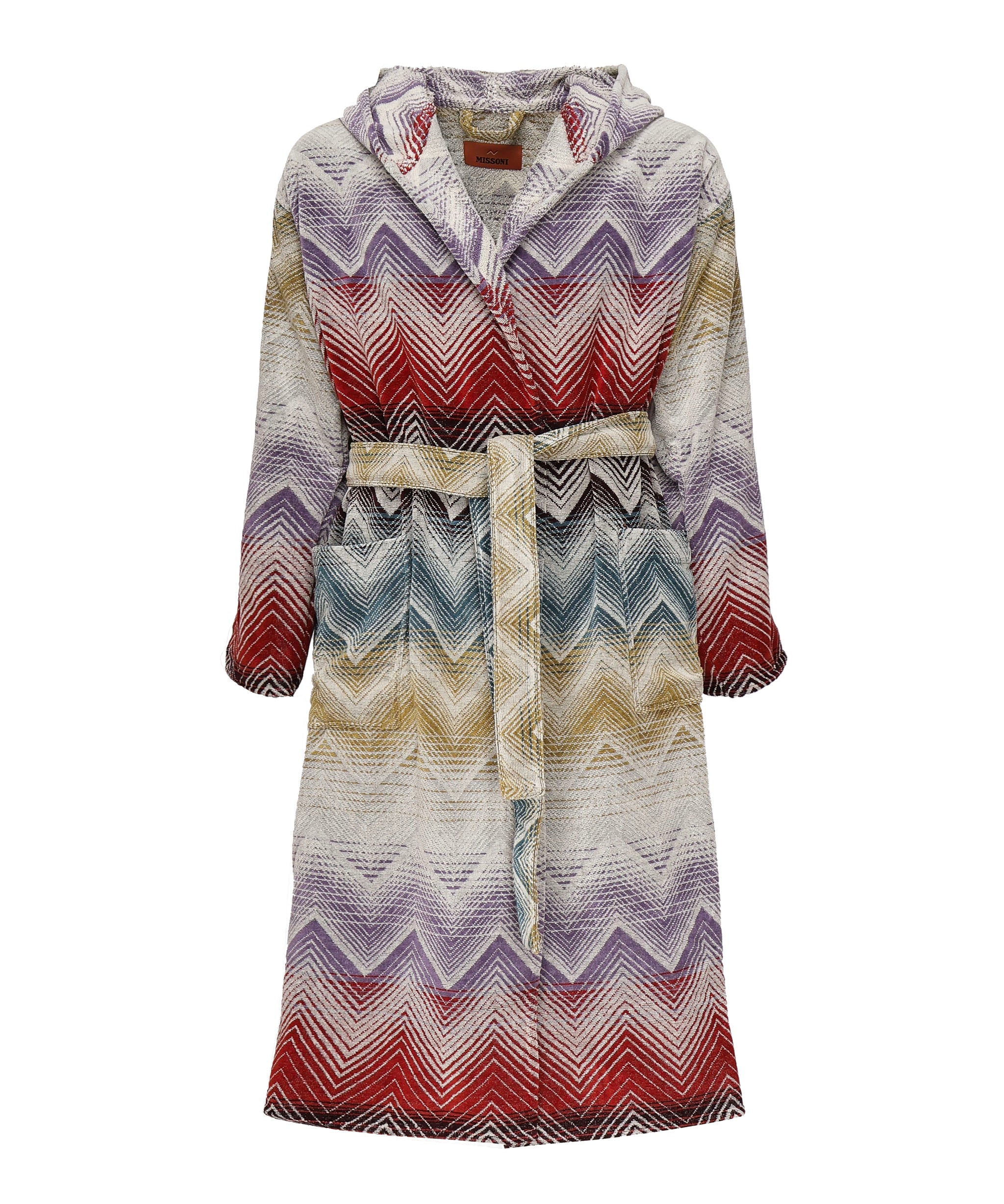 Accappatoio Chandler in spugna di cotone 1E3AC99105 100 MISSONI HOME 