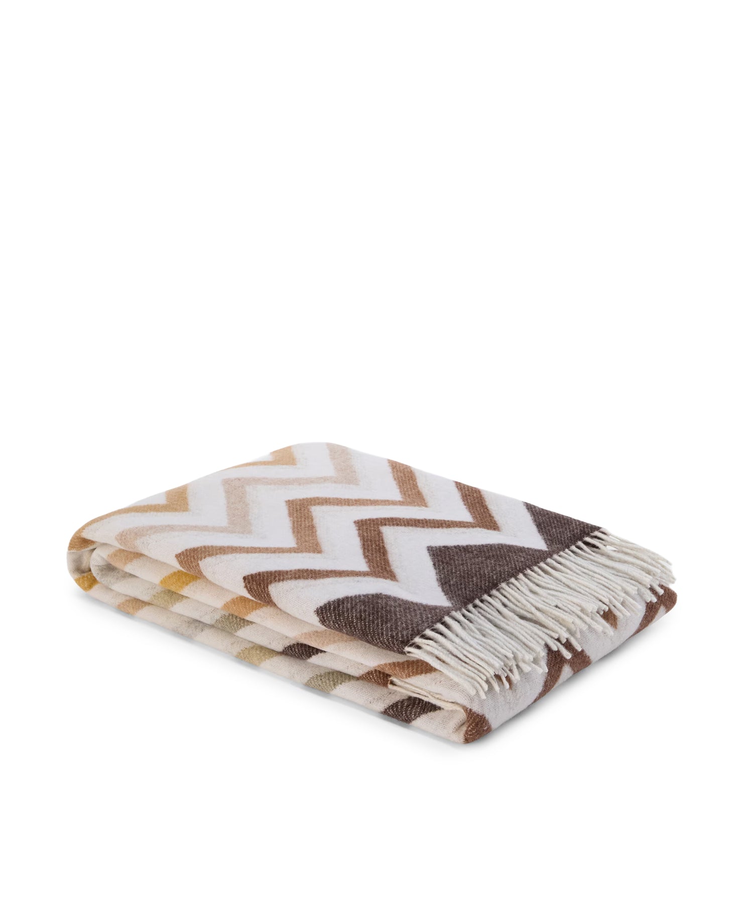 Plaid Watamu in misto lana zig zag 1E3PL99110 148 MISSONI HOME 