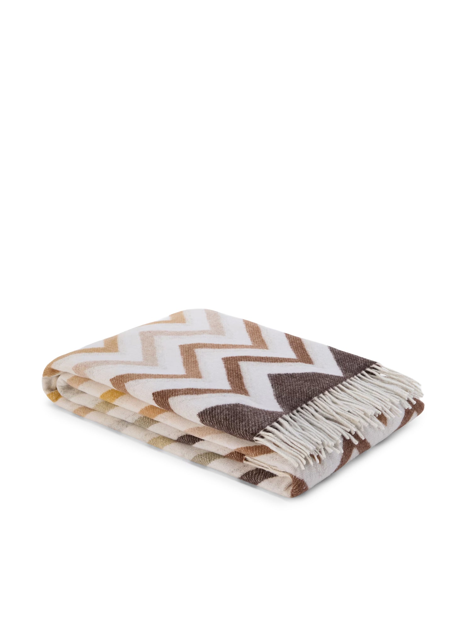 Plaid Watamu in misto lana zig zag 1E3PL99110 148 MISSONI HOME 