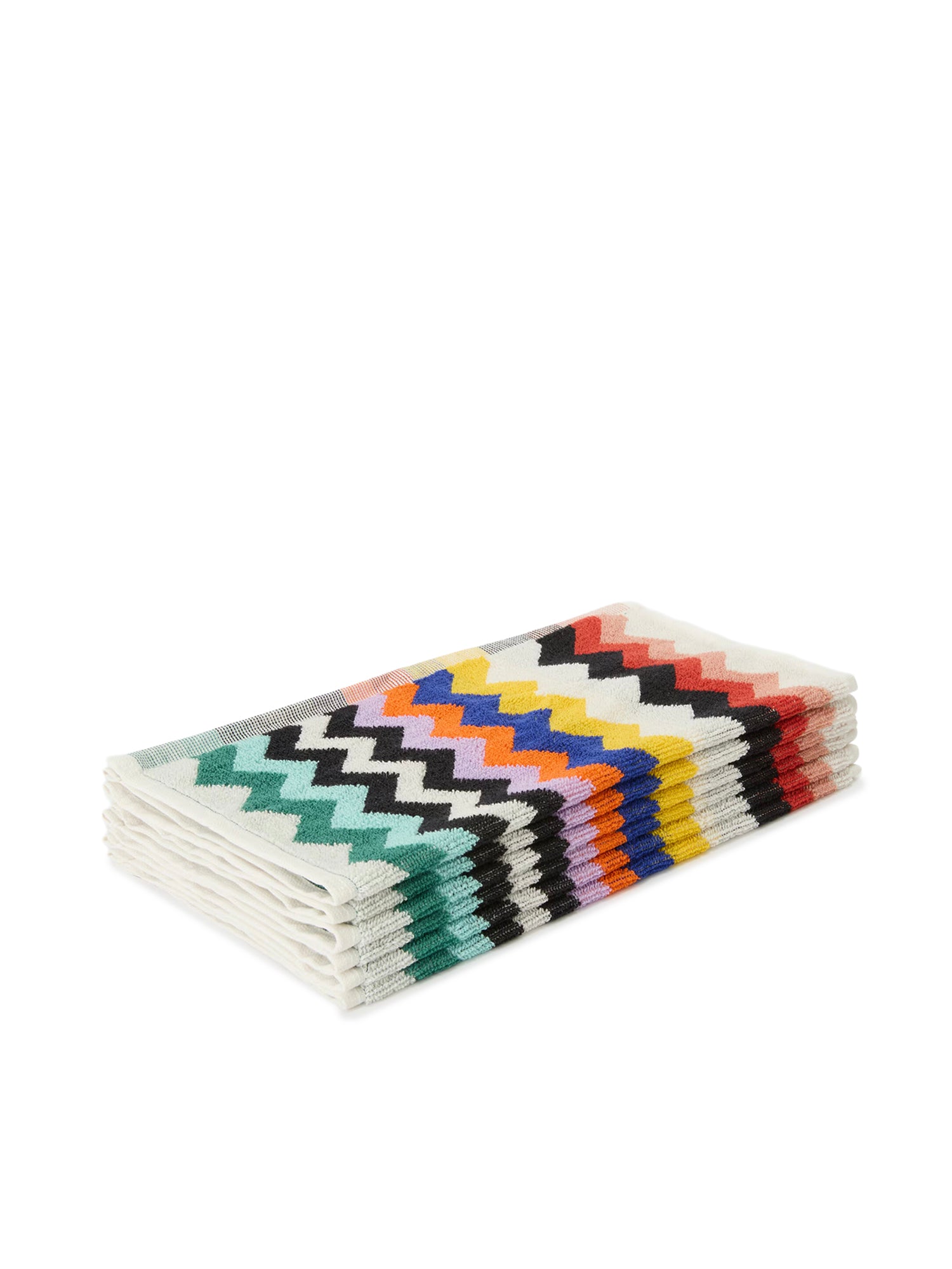 Set da sei di lavette Best in cotone 1E3SP99183 100 MISSONI HOME 