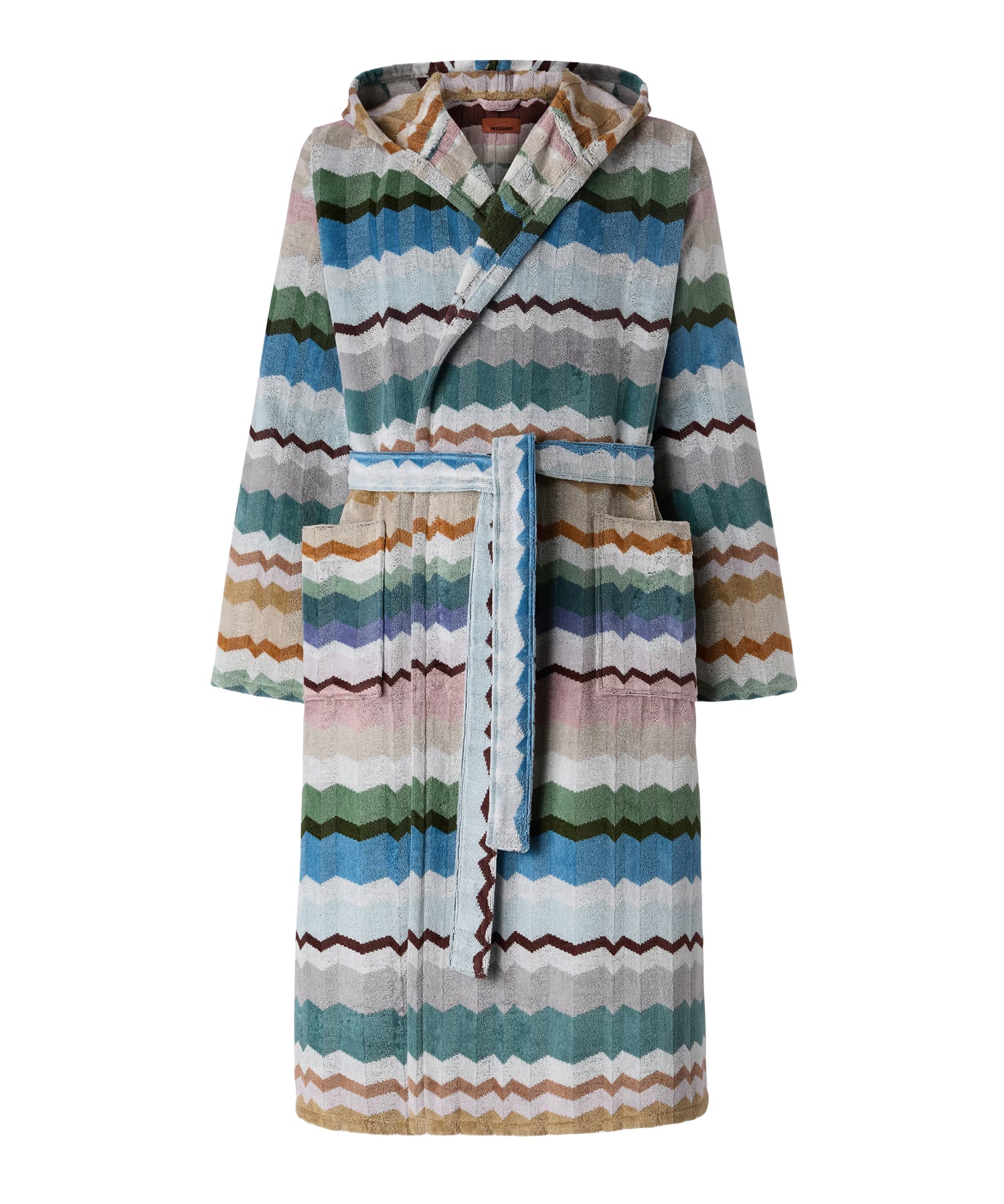 Accappatoio Eva in spugna di cotone 1F3AC99105 100 MISSONI HOME 