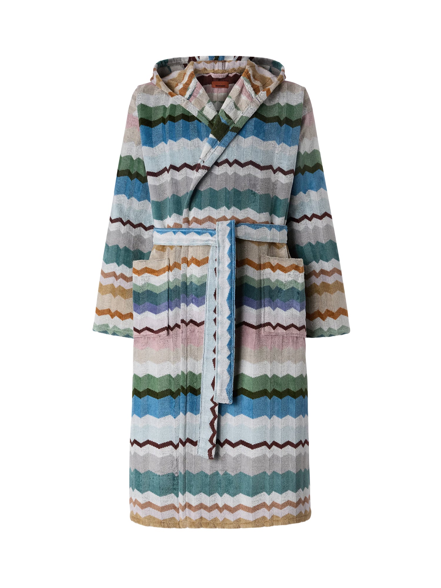 Accappatoio Eva in spugna di cotone 1F3AC99105 100 MISSONI HOME 