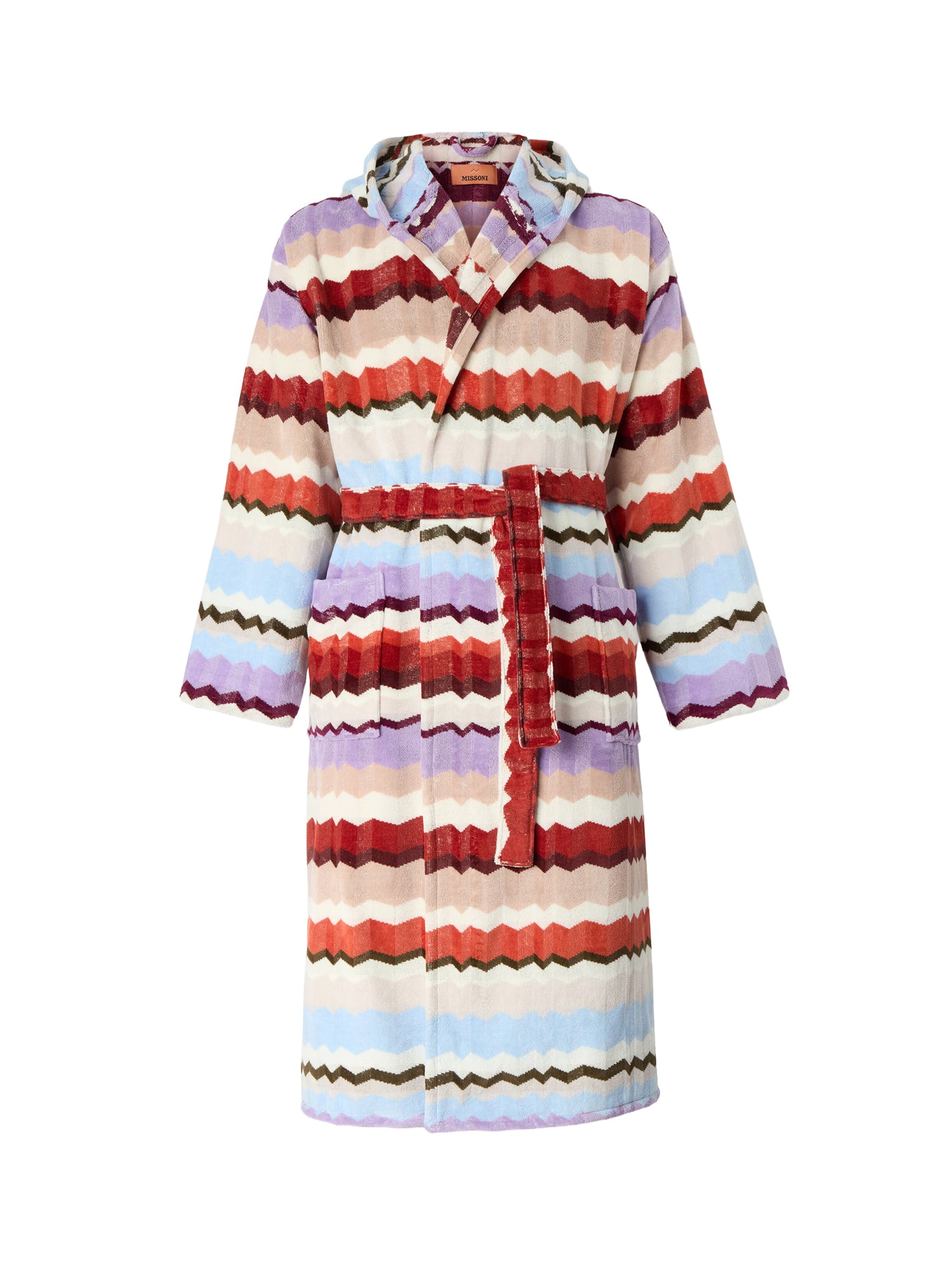 Accappatoio Eva in spugna di cotone 1F3AC99105 156 MISSONI HOME 