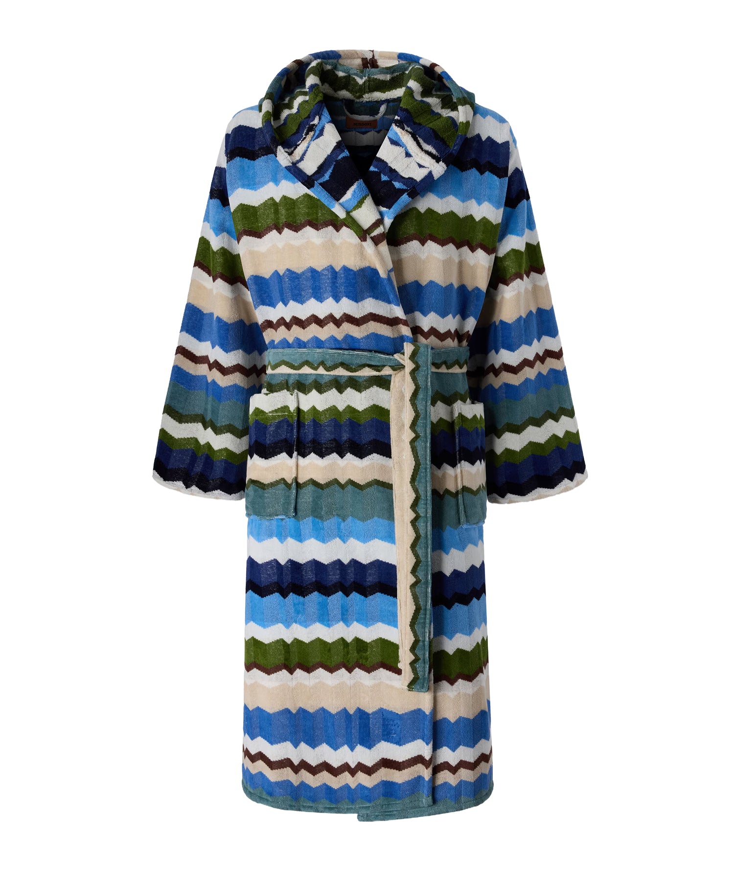 Accappatoio Eva in spugna di cotone 1F3AC99105 170 MISSONI HOME 