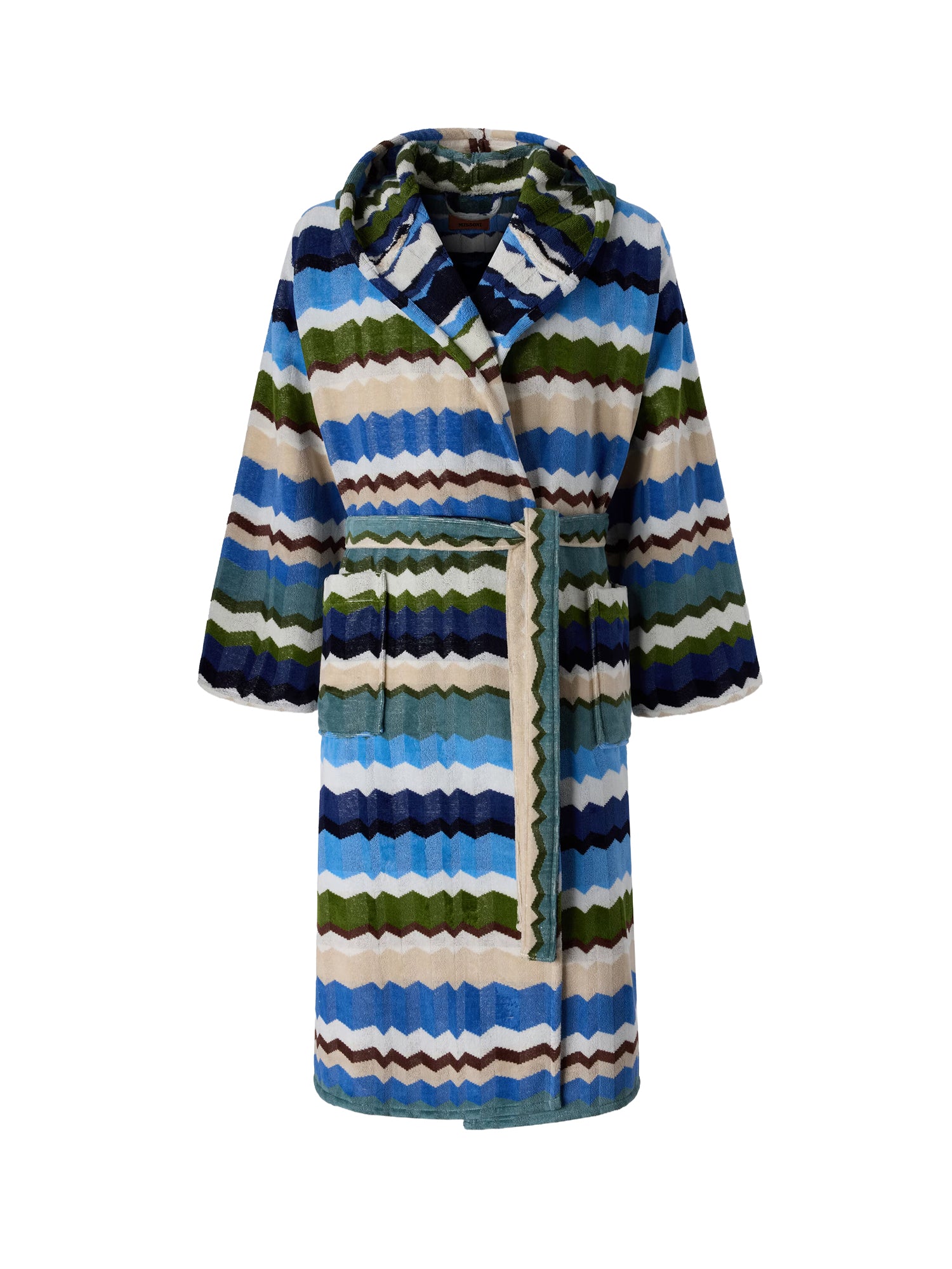 Accappatoio Eva in spugna di cotone 1F3AC99105 170 MISSONI HOME 