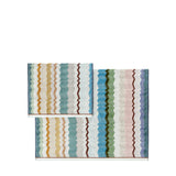Set due pezzi asciugamani in cotone Eva 1F3SP99119 100 MISSONI HOME 