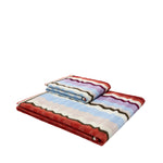 Set due pezzi asciugamani in cotone Eva 1F3SP99119 156 MISSONI HOME 