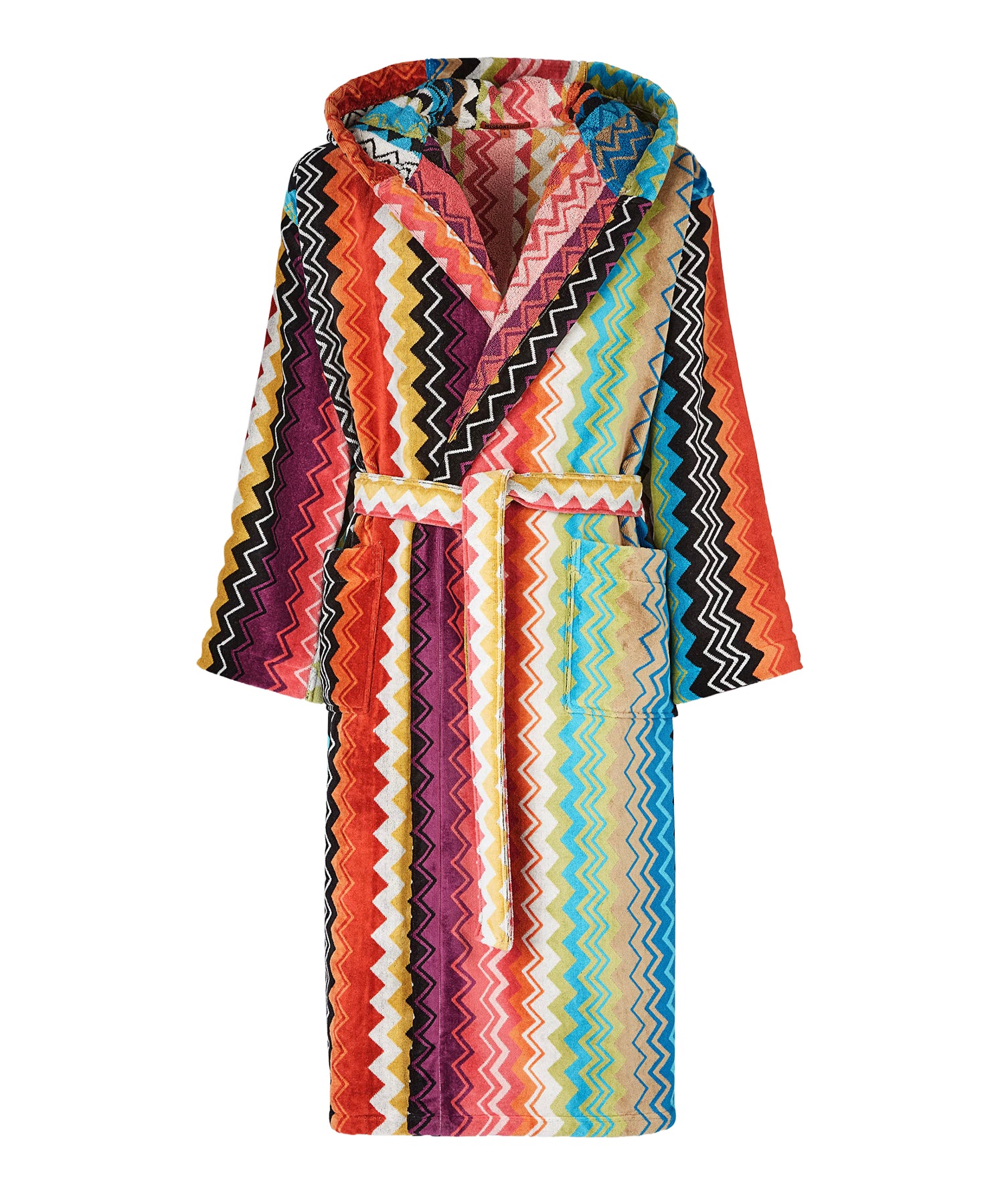 Accappatoio Giacomo con cappuccio <BR/> 1G3AC99708 100 MISSONI HOME 
