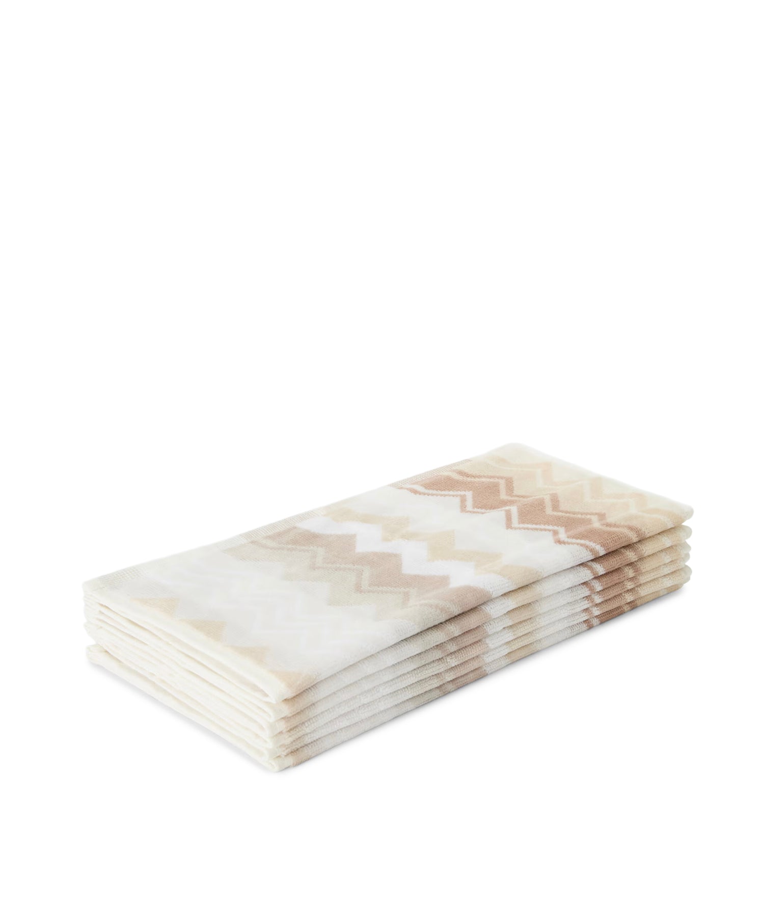 Set da sei di lavette Giacomo in cotone 1G3SP99904 21 MISSONI HOME 