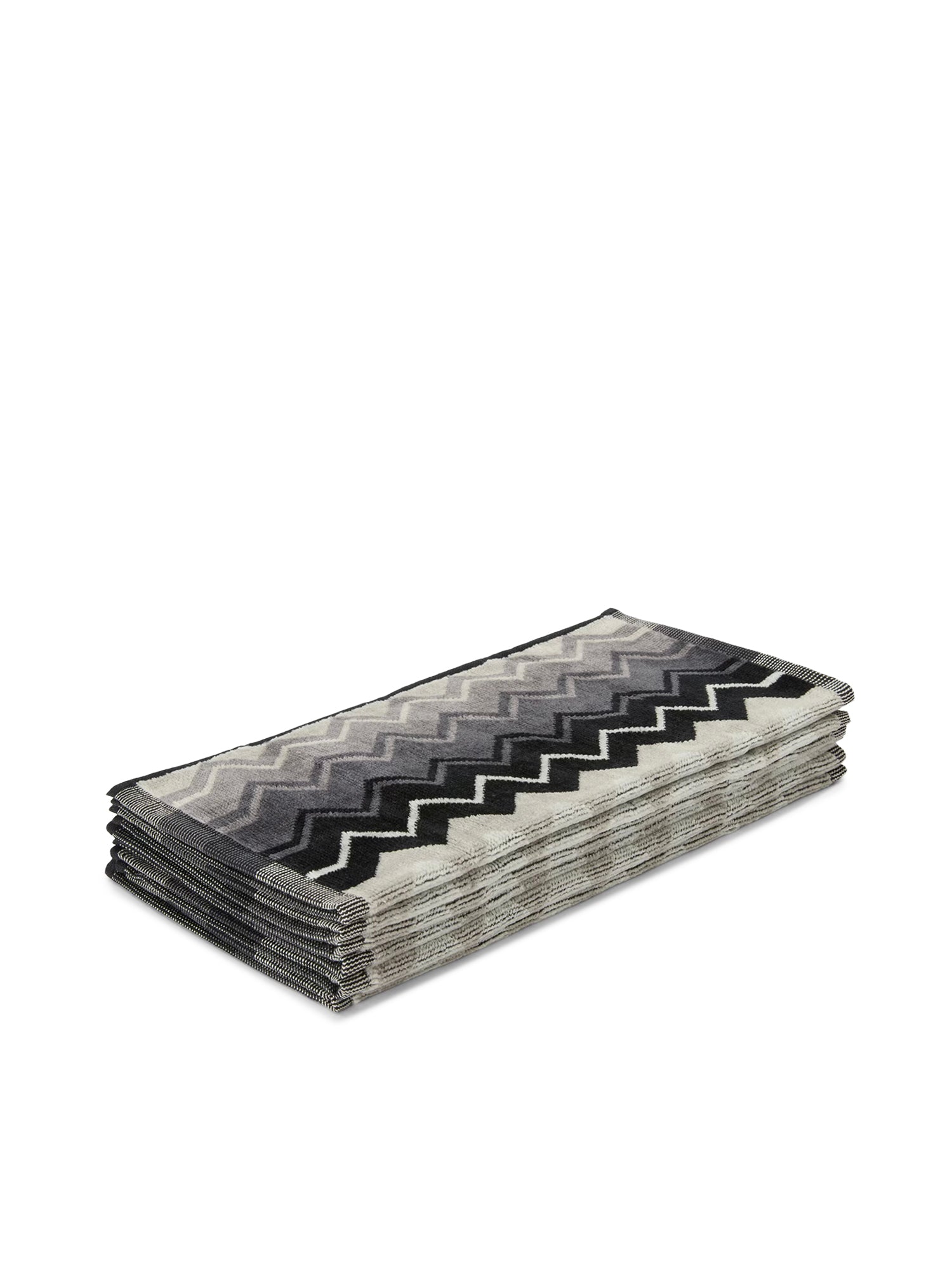 Set da sei di lavette Giacomo in cotone 1G3SP99904 32 MISSONI HOME 