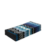 Set da sei di lavette Giacomo in cotone 1G3SP99904 50 MISSONI HOME 