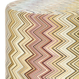 Pouf cilindrico Jarris motivo zig zag 1J4LV00066 148 MISSONI HOME 