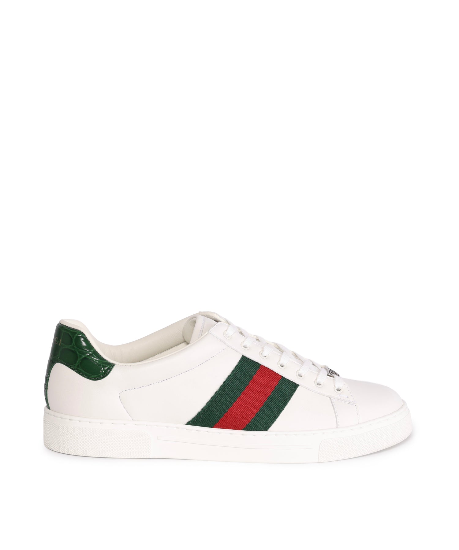 Sneakers SNEAKER LEATHER, R.S GR.WHI/VRV/GREEN ACE 757892 AACAG 9055 9055 GUCCI