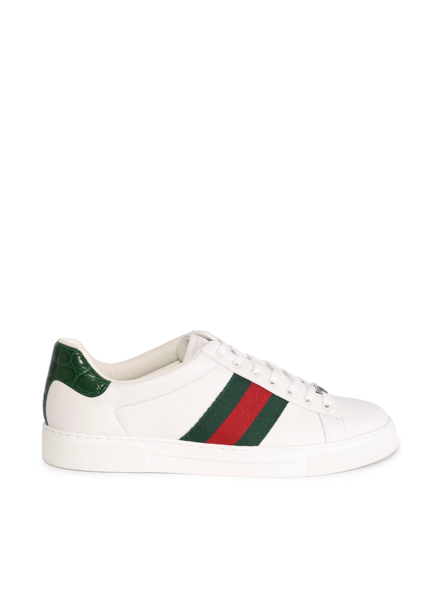 Sneakers SNEAKER LEATHER, R.S GR.WHI/VRV/GREEN ACE 757892 AACAG 9055 9055 GUCCI