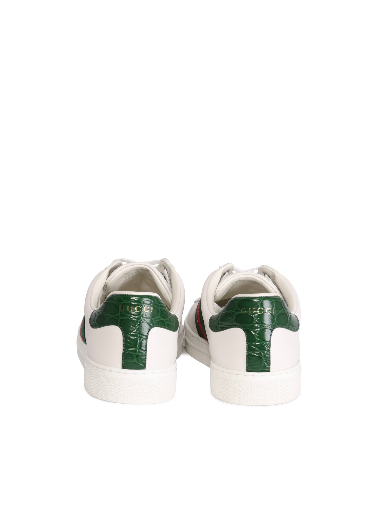 Sneakers SNEAKER LEATHER, R.S GR.WHI/VRV/GREEN ACE 757892 AACAG 9055 9055 GUCCI