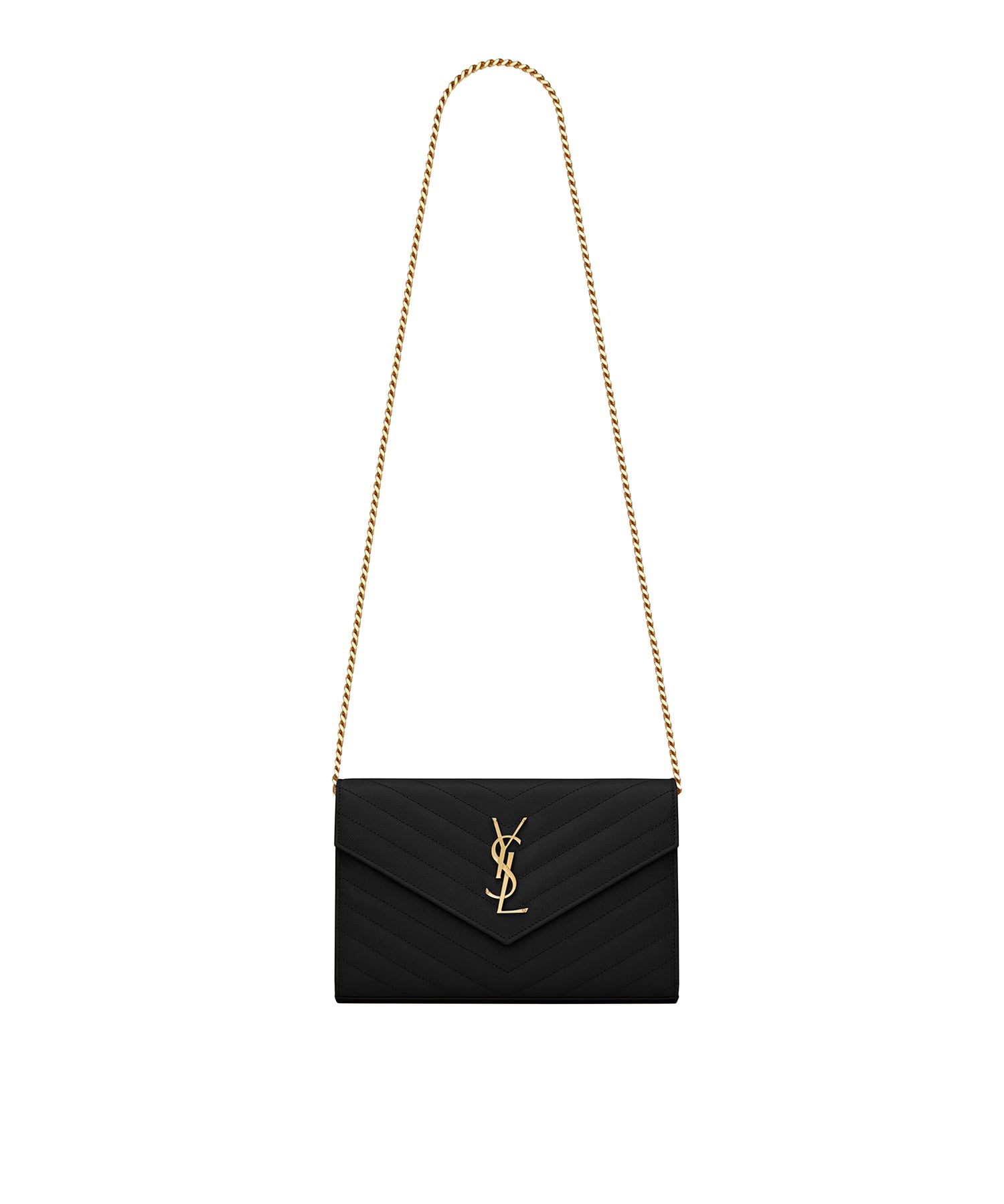 Borsa MG CHAINW GDP QLT NERO 377828 BOW01 1000 1000 SAINT LAURENT