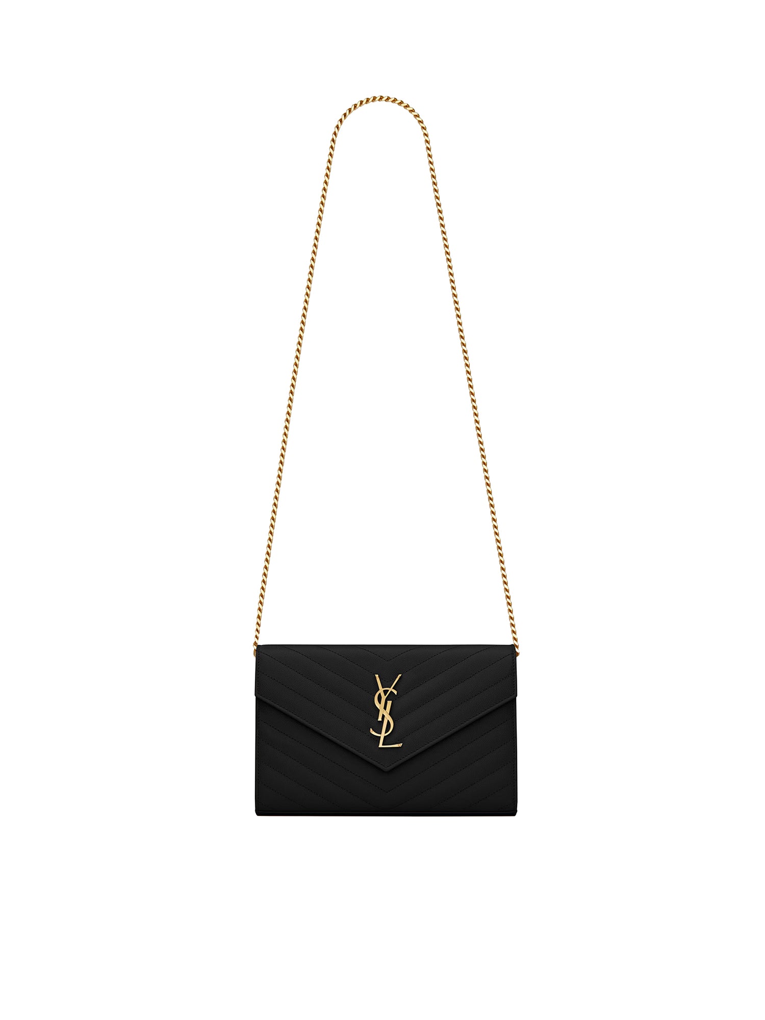 Borsa MG CHAINW GDP QLT NERO 377828 BOW01 1000 1000 SAINT LAURENT