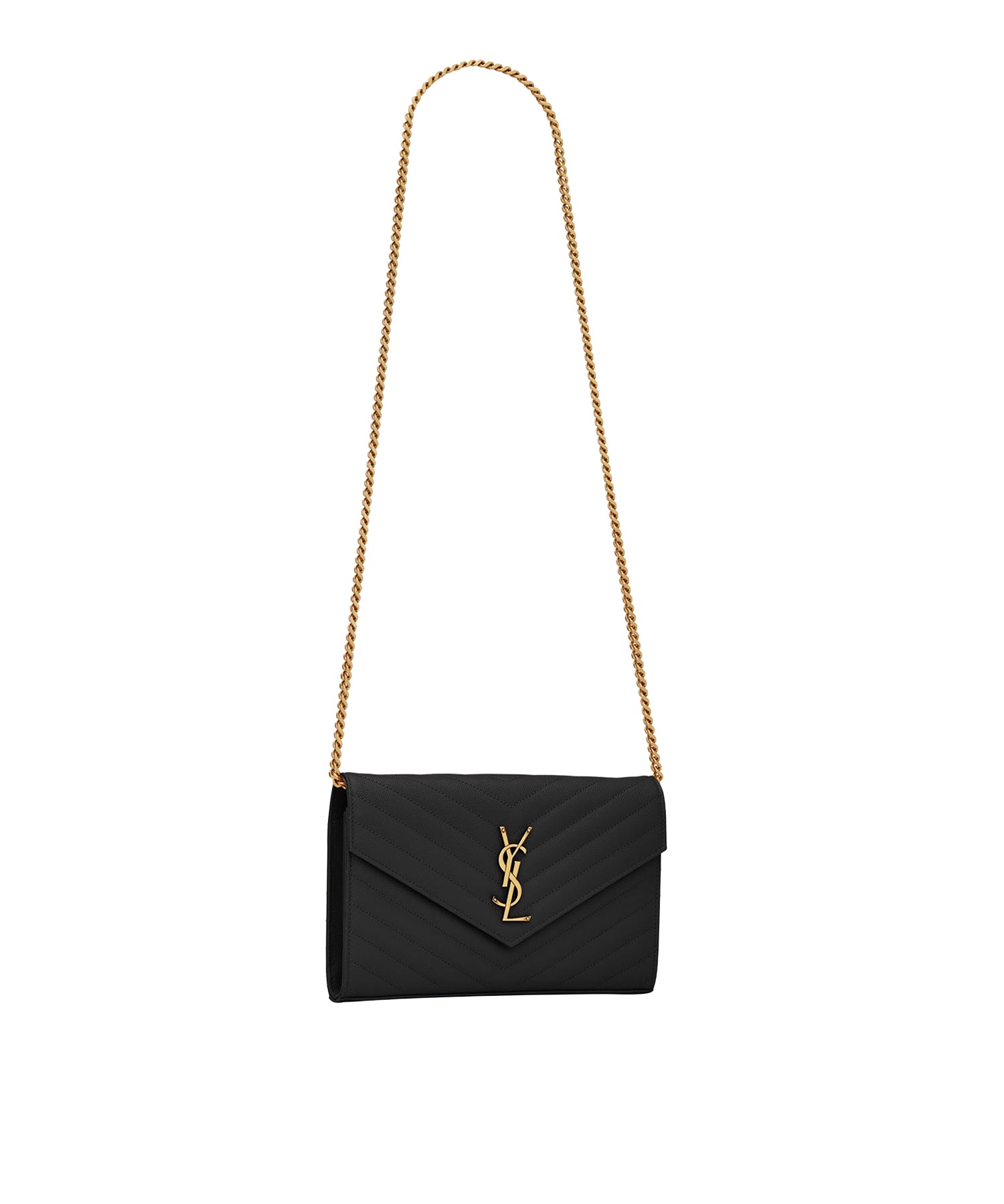 Borsa MG CHAINW GDP QLT NERO 377828 BOW01 1000 1000 SAINT LAURENT