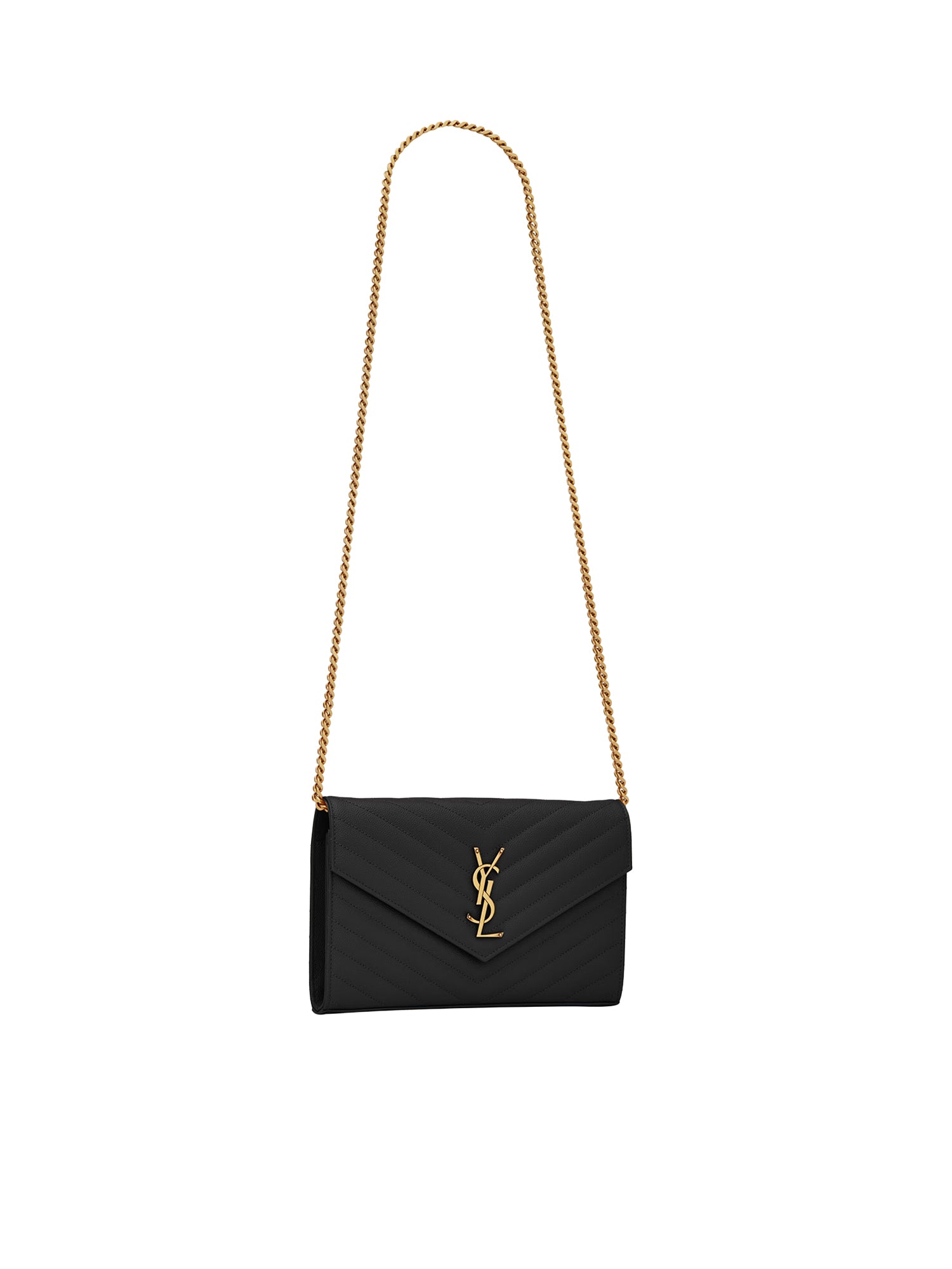Borsa MG CHAINW GDP QLT NERO 377828 BOW01 1000 1000 SAINT LAURENT