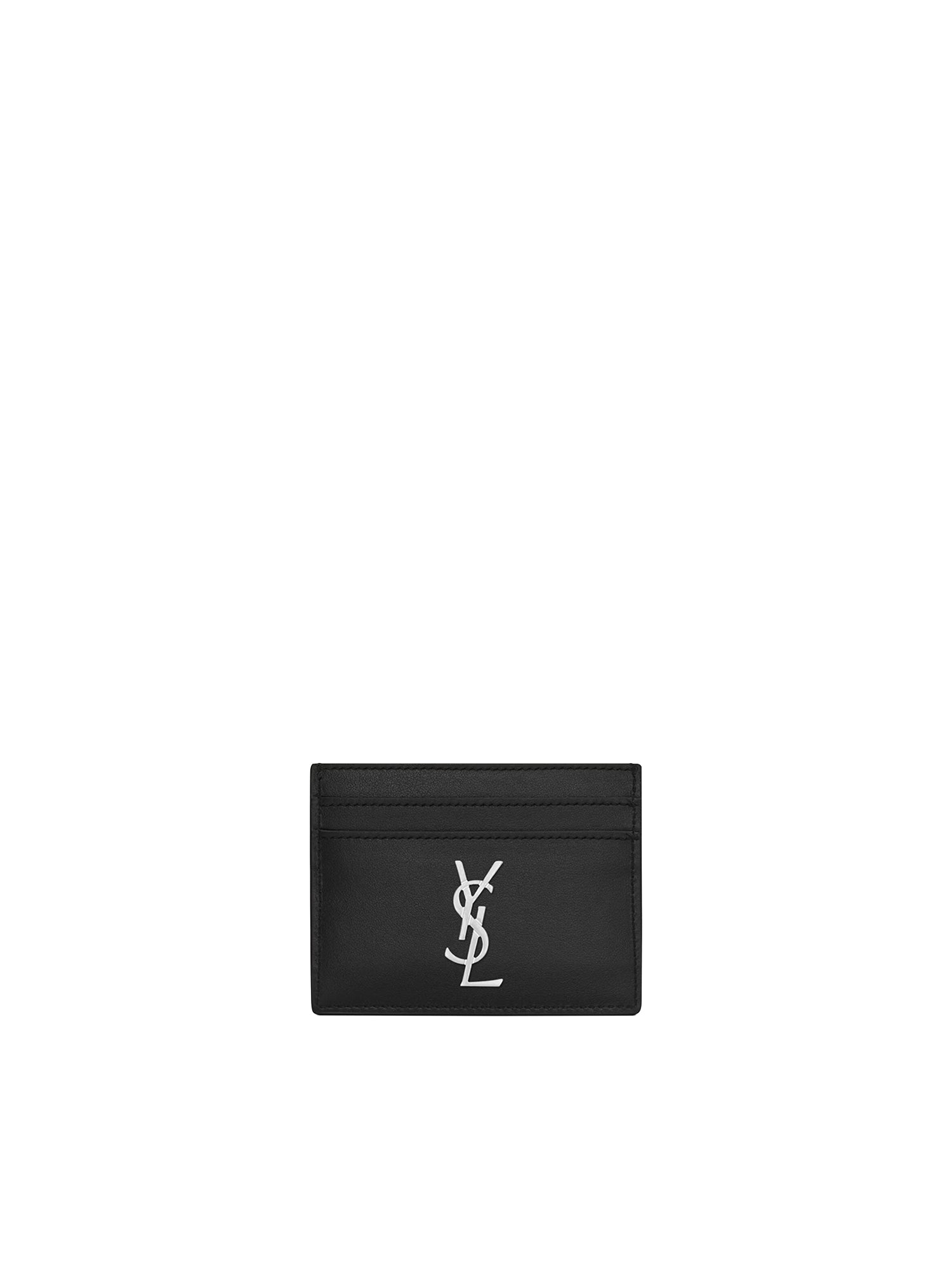 Porta C/c MONOG CARDCASE CALF NERO  485631 0SX0E 1000 1000 SAINT LAURENT