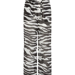 Pantaloni semi trasparenti con stampa zebra 250WCP00263 CCC082PR 020  THE Attico