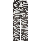 Pantaloni semi trasparenti con stampa zebra 250WCP00263 CCC082PR 020  THE Attico