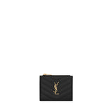 Portafogli COMPACT WALLET NERO 575879 BOW01 1000 1000 SAINT LAURENT