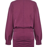 Abiti MINI DRESS BURGUNDY 251WCA00393 JJF006AA 114 114 THE Attico