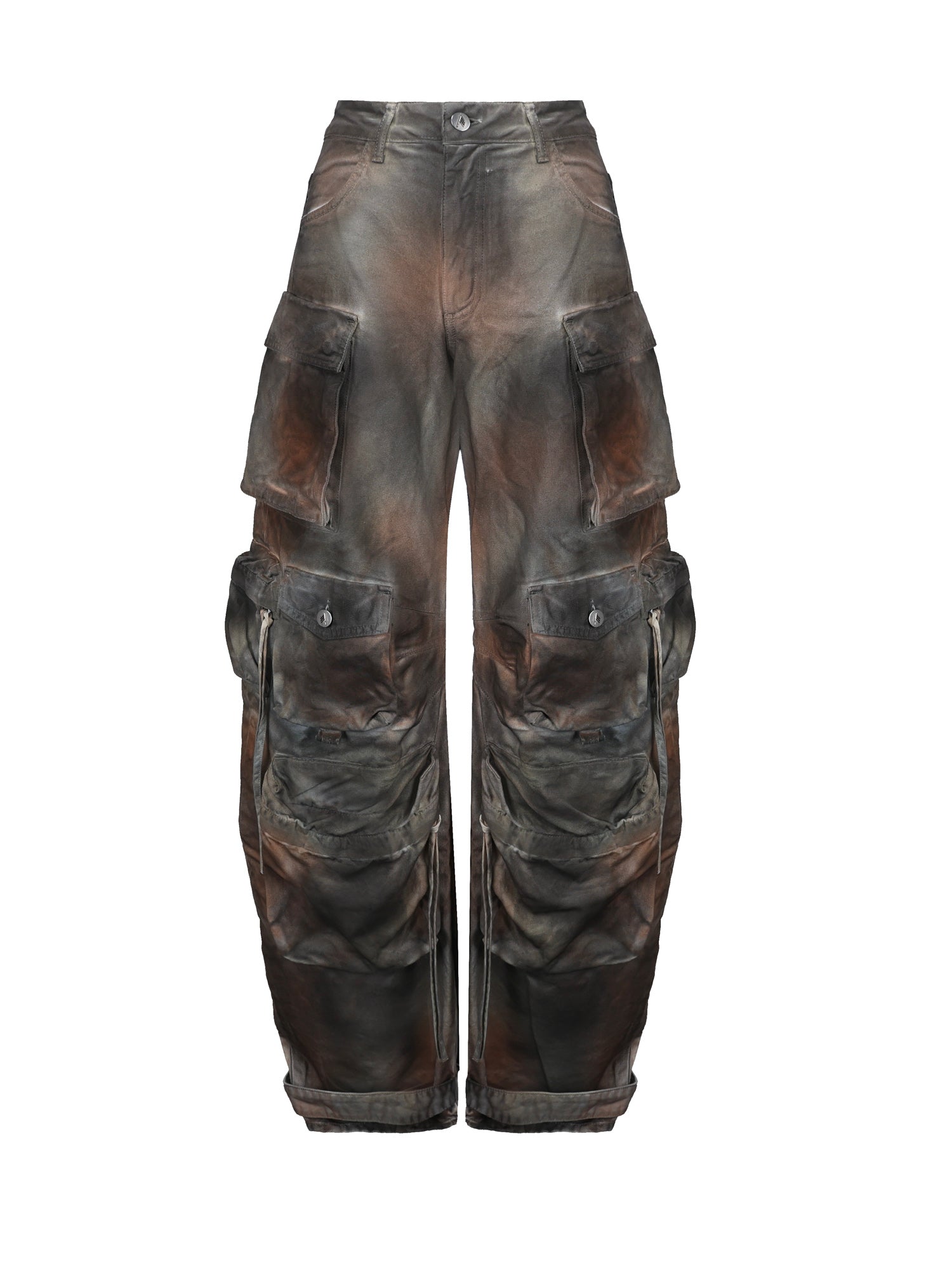 Pantaloni LONG PANT GREY/RUST 251WCP00084 DDD109TR 829 829 THE Attico