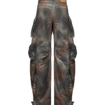 Pantaloni LONG PANT GREY/RUST 251WCP00084 DDD109TR 829 829 THE Attico