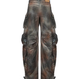 Pantaloni LONG PANT GREY/RUST 251WCP00084 DDD109TR 829 829 THE Attico